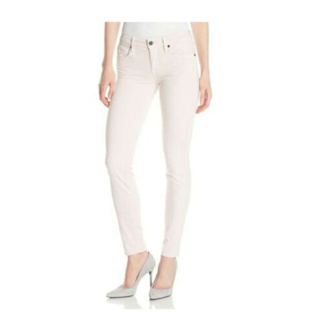 GENETIC Suede Weekend Skinny Jeans